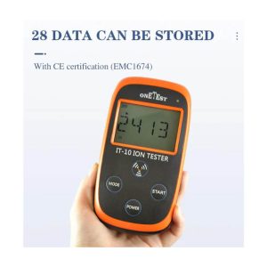 Ore negative oxygen ion detector  IT-10 With data storage function High range negative ion tester detector