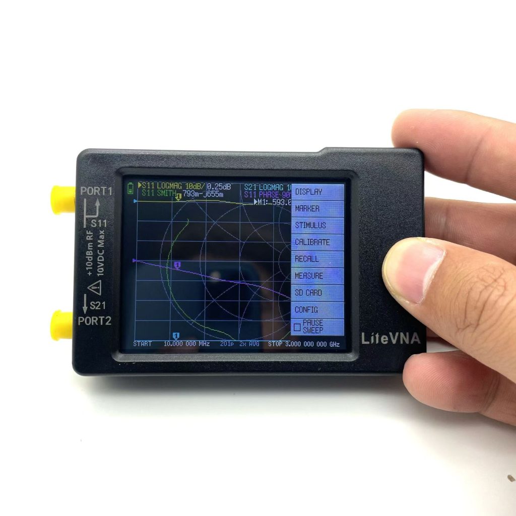 5MHz-6GHz Antenna analyzer 4″ TOUCHSCREEN SWR ANALYZER RADIO ACCESSORIES