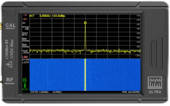 100kHz-5.3GHz Spectrum Analyzer tinySA ULTRA